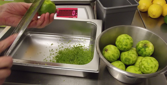 le zste de citron vert